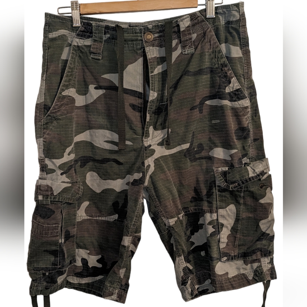 Camo Cargo Shorts